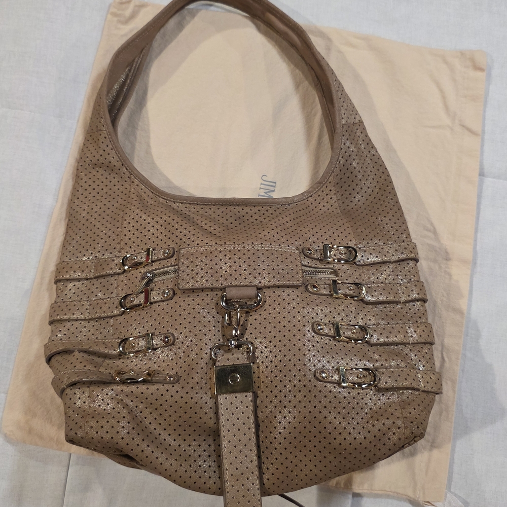 Jimmy Choo Bardia Hobo Bag - Picture 2 of 16